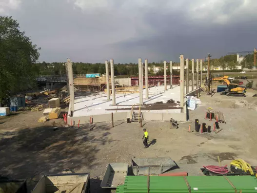 Construction site timelapse